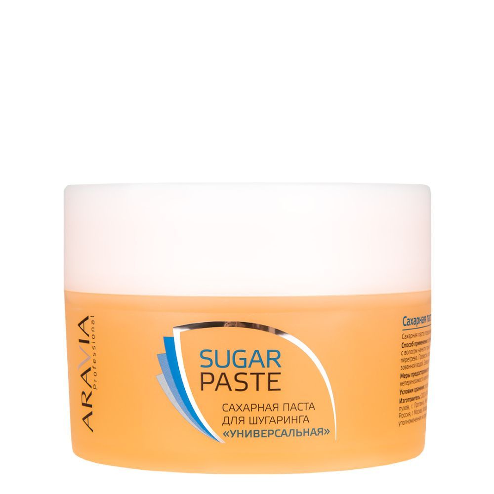 Пасты для шугаринга ARAVIA Professional, Паста для шугаринга «Универсальная»
Пасты для шугаринга ARAVIA Professional, Паста для шугаринга «Универсальная»