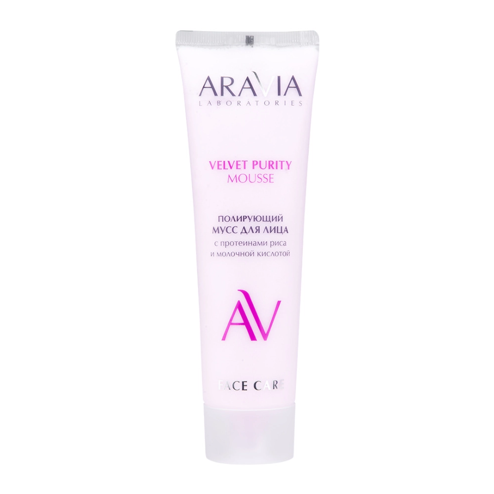 Скрабы ARAVIA Laboratories, Полирующий мусс для лица с протеинами риса и молочной кислотой VELVET PURITY MOUSSE, 100 мл
Скрабы ARAVIA Laboratories, Полирующий мусс для лица с протеинами риса и молочной кислотой VELVET PURITY MOUSSE, 100 мл