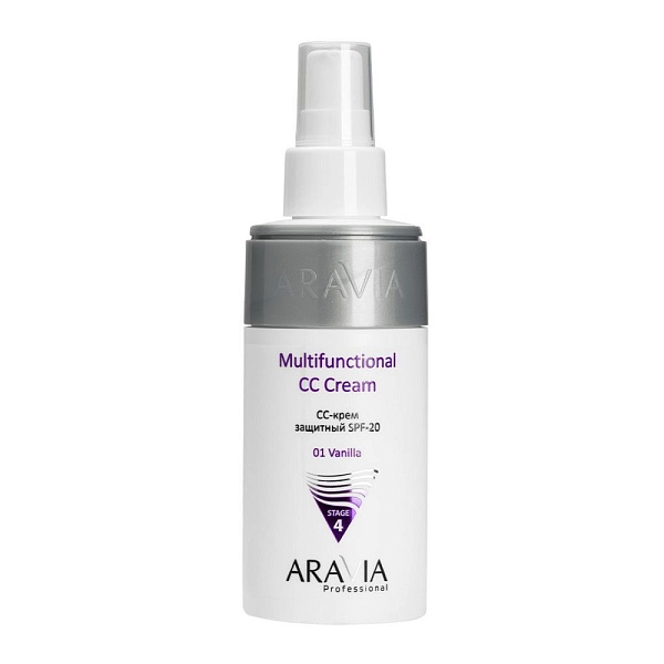 СС-крем защитный SPF-20 / 01 ванильный
