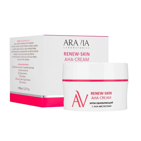 Крем обновляющий с АНА-кислотами Renew-Skin AHA-Cream, 50 мл
