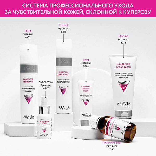 Корректирующая маска для чувствительной кожи с куперозом Couperose Active Mask, 200 мл
