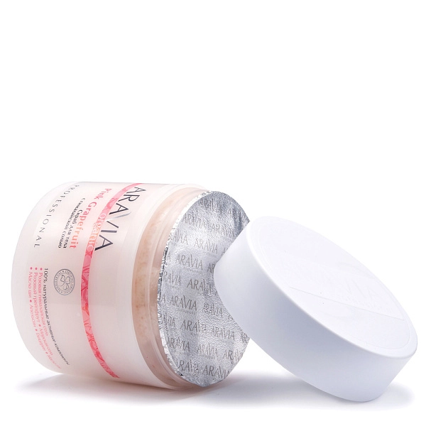 Скраб для тела с гималайской солью Pink Grapefruit, 300 мл/360 г