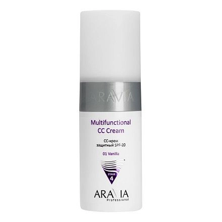 CC-крем защитный SPF-20 для лица Multifunctional CC Cream / 01 ванильный, 150 мл