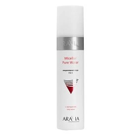 Мицеллярная вода 3 в 1 Micellar Pure Water с экстрактом готу кола, 250 мл