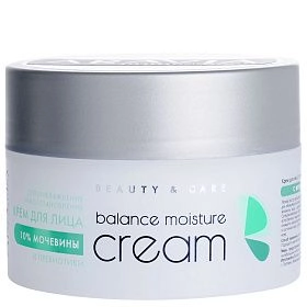 Крем для лица суперувлажнение и восстановление с мочевиной 10% и пребиотиками, 150 мл