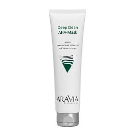 Маска очищающая с глиной и AHA-кислотами для лица Deep Clean AHA-Mask, 100 мл