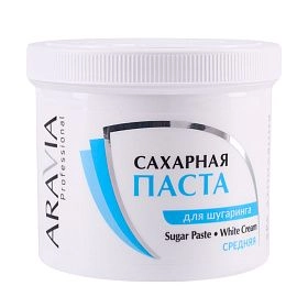 Сахарная паста для шугаринга средняя «Белый крем»