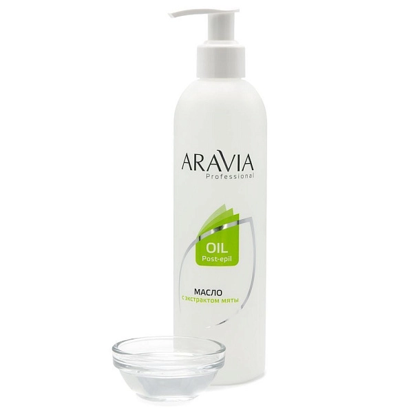 Масло после депиляции с экстрактом мяты