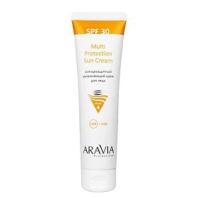 Cолнцезащитный увлажняющий крем для лица Multi Protection Sun Cream SPF 30, 100 мл