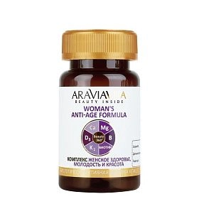 БАД Комплекс женское здоровье, молодость и красота WOMAN`S ANTI-AGE FORMULA, 30 капсул
