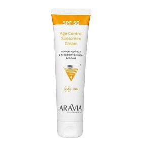 Cолнцезащитный антивозрастной крем для лица Age Control Sunscreen Cream SPF 50, 100 мл