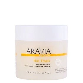 Корректирующий термо-скраб с энзимами для тела Hot Tropic, 300 мл/320 г