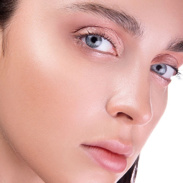 Жидкие сияющие тени / розовая бронза