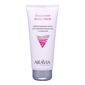 Корректирующая маска для чувствительной кожи с куперозом Couperose Active Mask, 200 мл