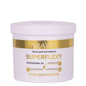 Паста для шугаринга SUPERFLEXY PURE GOLD, 750 г