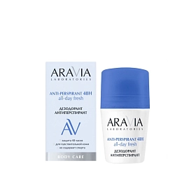 Дезодорант-антиперспирант с аллантоином и маслом мяты