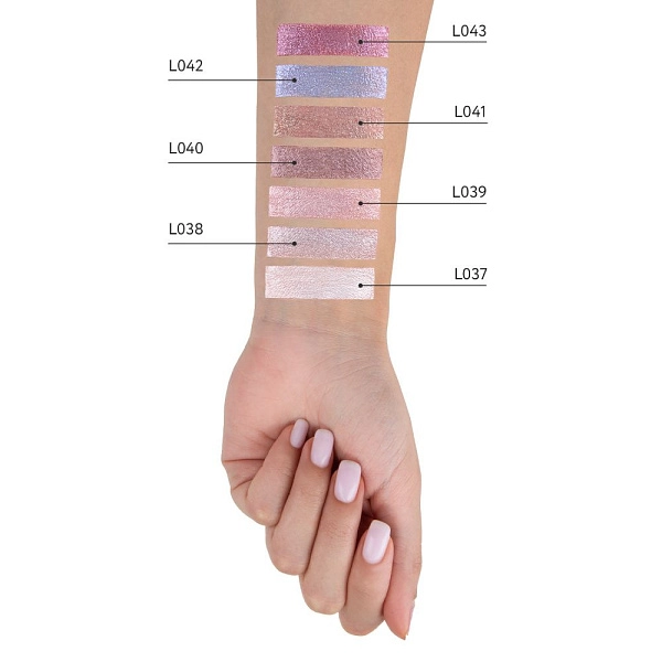 Жидкие сияющие тени / жемчужный