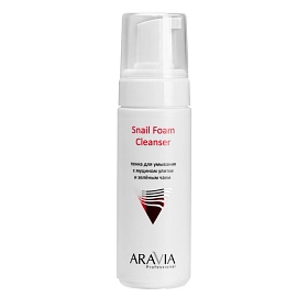 Пенка для умывания с муцином улитки и зелёным чаем Snail Foam Cleanser, 160 мл
