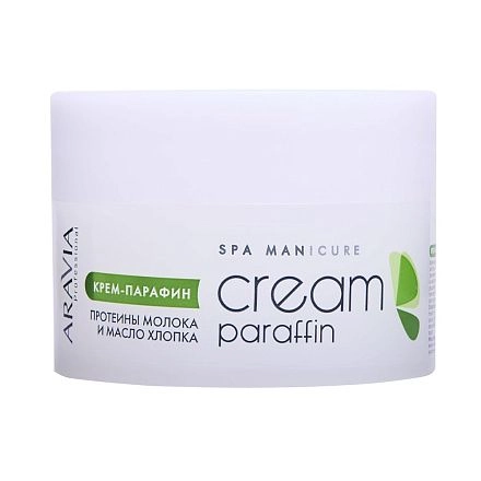 Крем-парафин «Натуральный» с молочными протеинами и маслом хлопка, 210 мл