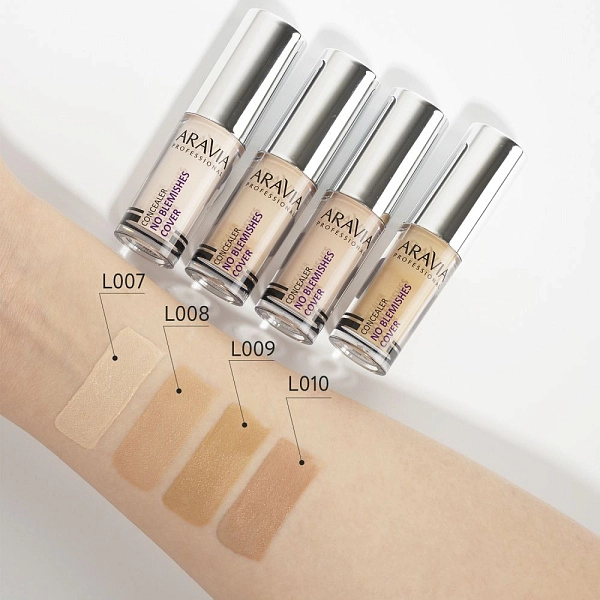 Консилер стойкий водоотталкивающий для коррекции несовершенств NO BLEMISH COVER / 04 темно-бежевый, 5 мл