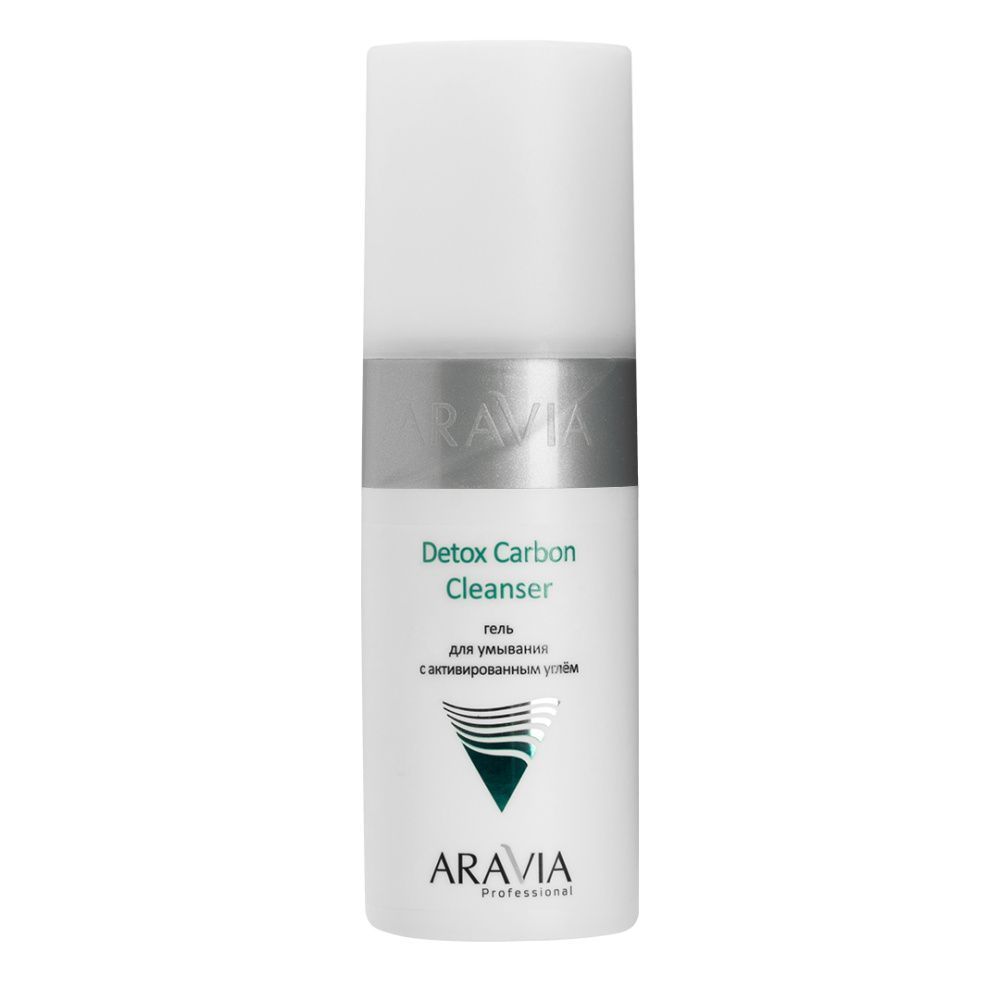 

Гели для умывания ARAVIA Professional, Гель для умывания с активированным углём Detox Carbon Cleanser, 150 мл