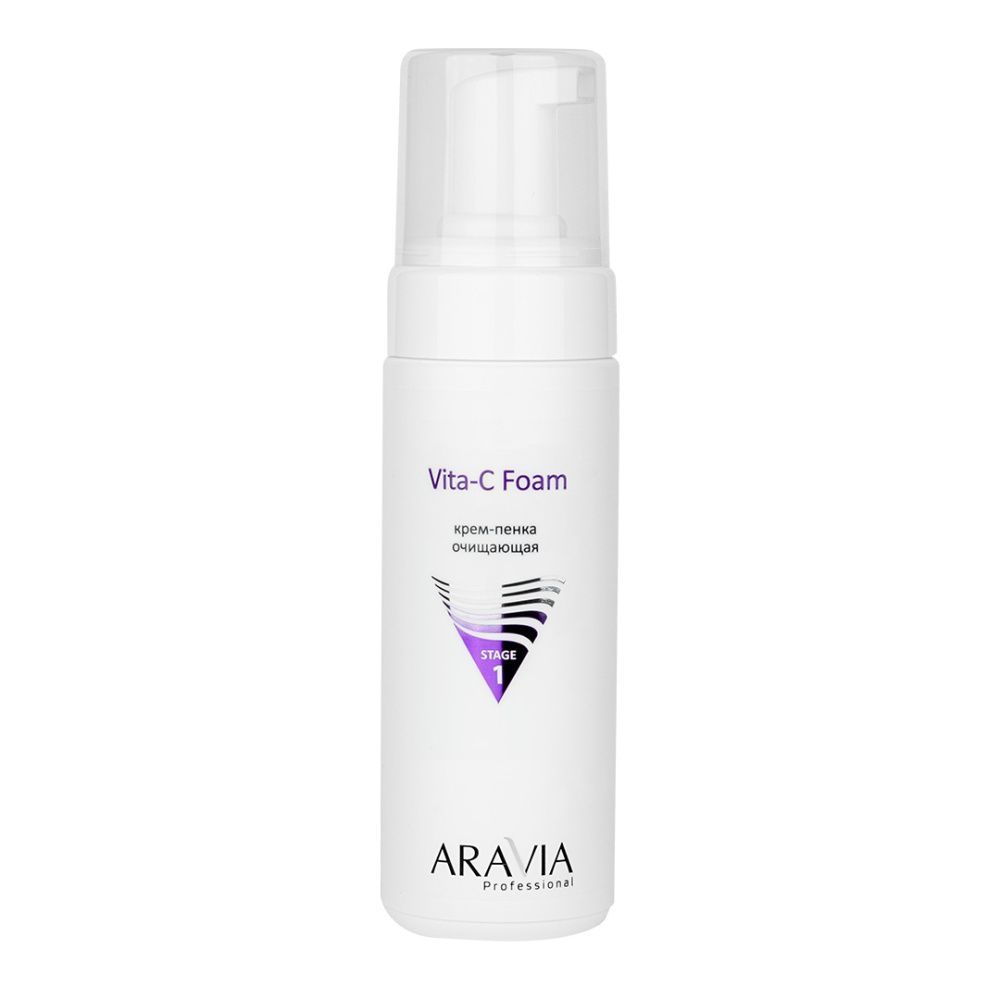 

Пенки для умывания ARAVIA Professional, Очищающая крем-пенка