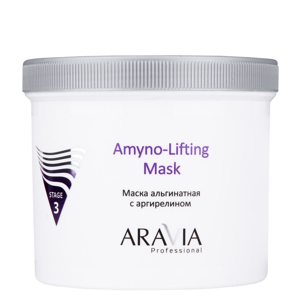 

Альгинатные маски ARAVIA Professional, Маска альгинатная с аргирелином Amyno-Lifting, 550 мл