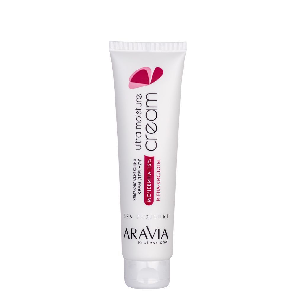 

Кремы для ног ARAVIA Professional, Ультраувлажняющий крем с мочевиной (15%) и PHA-кислотами