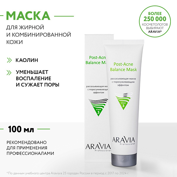 Рассасывающая маска с поросуживающим эффектом Post-Acne Balance Mask, 100 мл