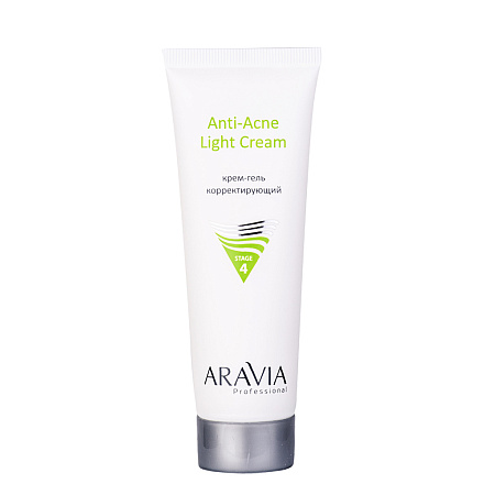 Крем-гель корректирующий для жирной и проблемной кожи Anti-Acne Light Cream, 50 мл
