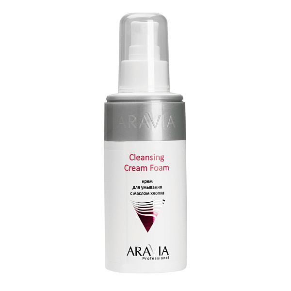 Крем для умывания с маслом хлопка Cleansing Cream Foam, 150 мл