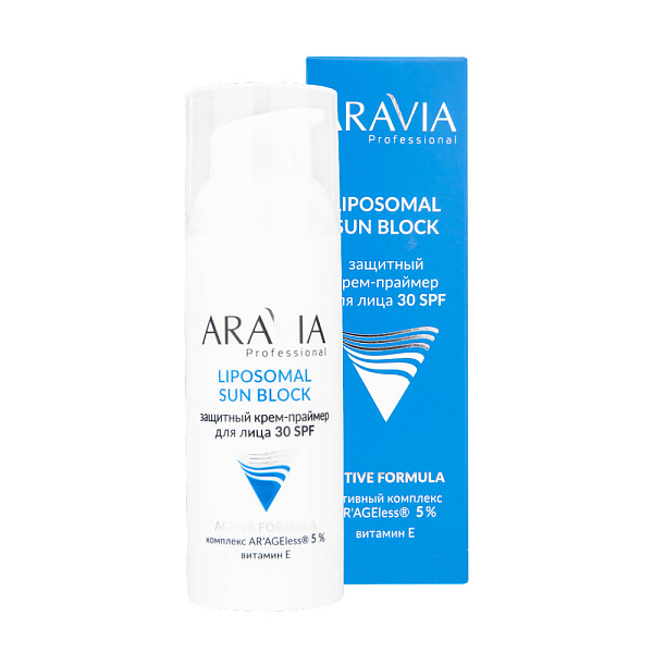 Защитный крем-праймер для лица SUN BLOCK 30SPF, 50 мл