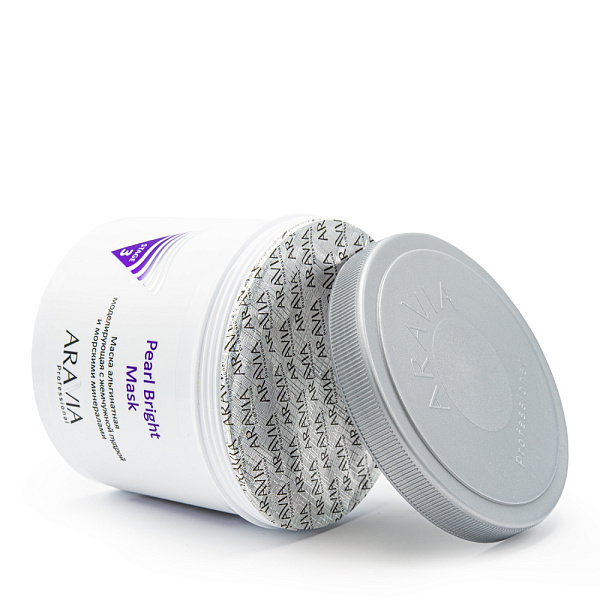 Маска альгинатная моделирующая Pearl Bright Mask с жемчужной пудрой и морскими минералами, 550 мл