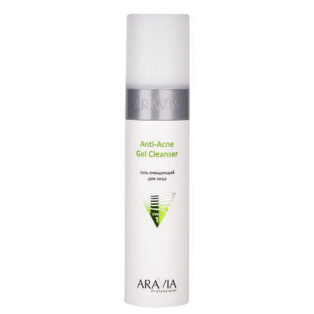 Гель очищающий для жирной и проблемной кожи лица Anti-Acne Gel Cleanser, 250 мл