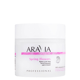 Крем для тела питательный цветочный Spring Flowers, 300 мл