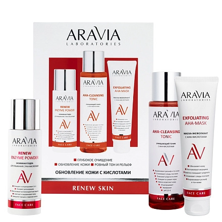 Набор для обновления кожи с кислотами RENEW SKIN, Артикул: А077 ...