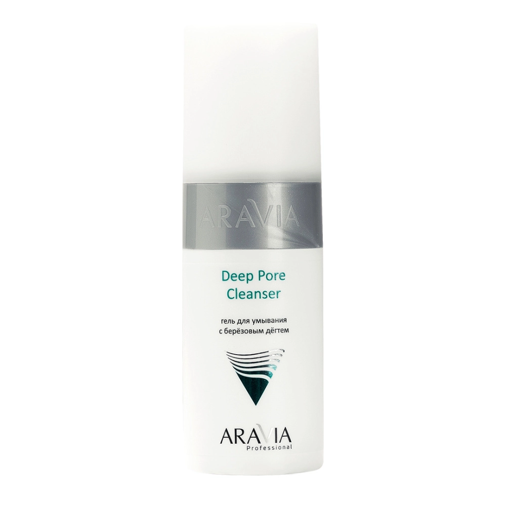 

Гели для умывания ARAVIA Professional, Гель для умывания с березовым дегтем Deep Pore Cleanser, 150 мл