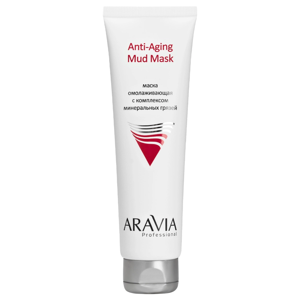 Маска омолаживающая с комплексом минеральных грязей Anti-Aging Mud Mask, 100 мл ARAVIA Professional