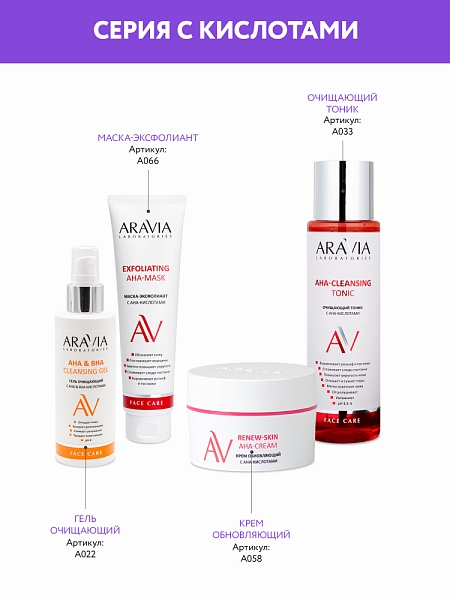 Крем обновляющий с АНА-кислотами Renew-Skin AHA-Cream, 50 мл, Артикул ...