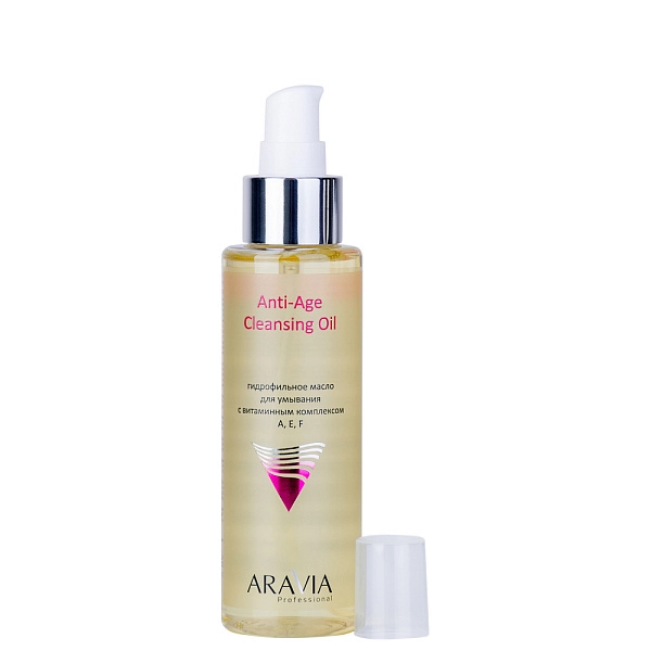 Гидрофильное масло для умывания с витаминным комплексом A, E, F Anti-Age Cleansing Oil, 110 мл