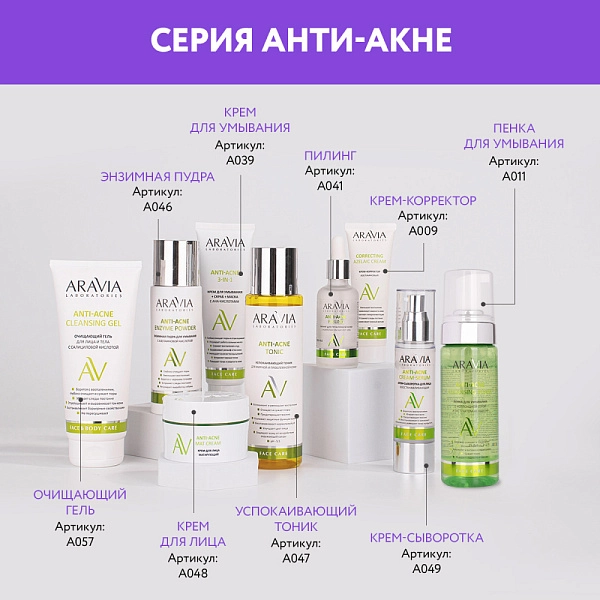 Успокаивающий тоник для жирной и проблемной кожи Anti-Acne Tonic, 250 мл