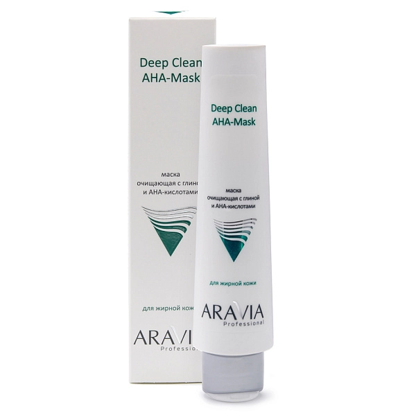 Маска очищающая с глиной и AHA-кислотами для лица Deep Clean AHA-Mask, 100 мл