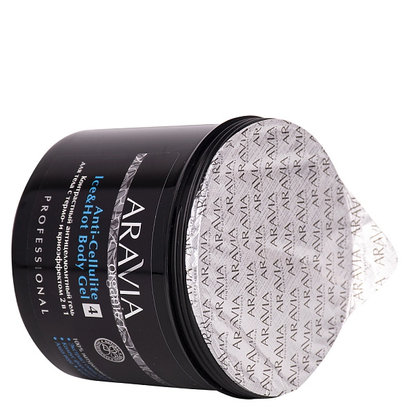 Контрастный антицеллюлитный гель для тела с термо и крио эффектом Anti-Cellulite Ice&Hot Body Gel, 550 мл
