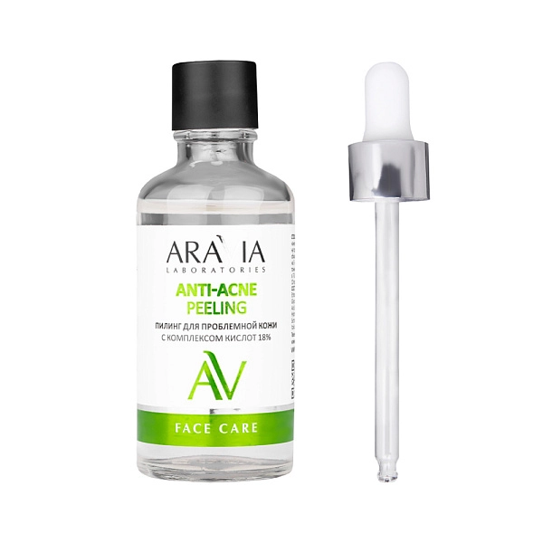 Пилинг для проблемной кожи с комплексом кислот 18% Anti-Acne Peeling всесезонный, 50 мл