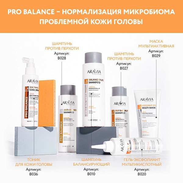 Шампунь против перхоти для сухой кожи головы Anti-Dryness Shampoo, 420 мл