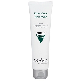 Маска очищающая с глиной и AHA-кислотами для лица Deep Clean AHA-Mask, 100 мл