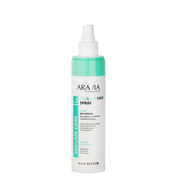 Спрей для объема для тонких и склонных к жирности волос Volume Hair Spray, 250 мл