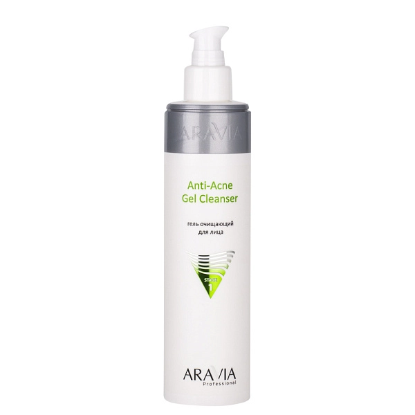 Гель очищающий для жирной и проблемной кожи лица Anti-Acne Gel Cleanser, 250 мл
