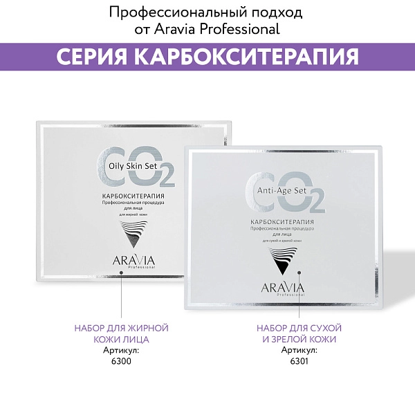 Карбокситерапия набор для сухой и зрелой кожи, Anti-Age Set