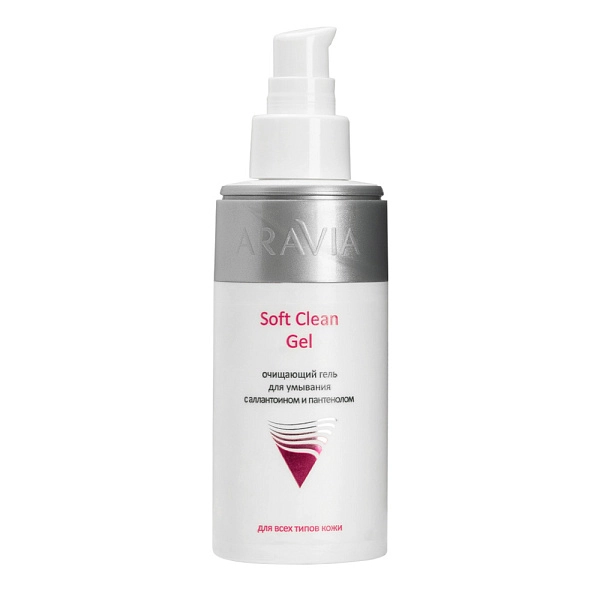 Очищающий гель для умывания с аллантоином и пантенолом Soft Clean Gel, 150 мл